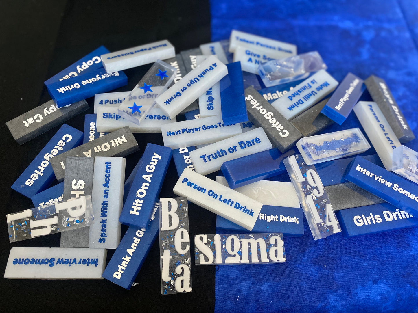 Personalized Adult Jenga Game Set