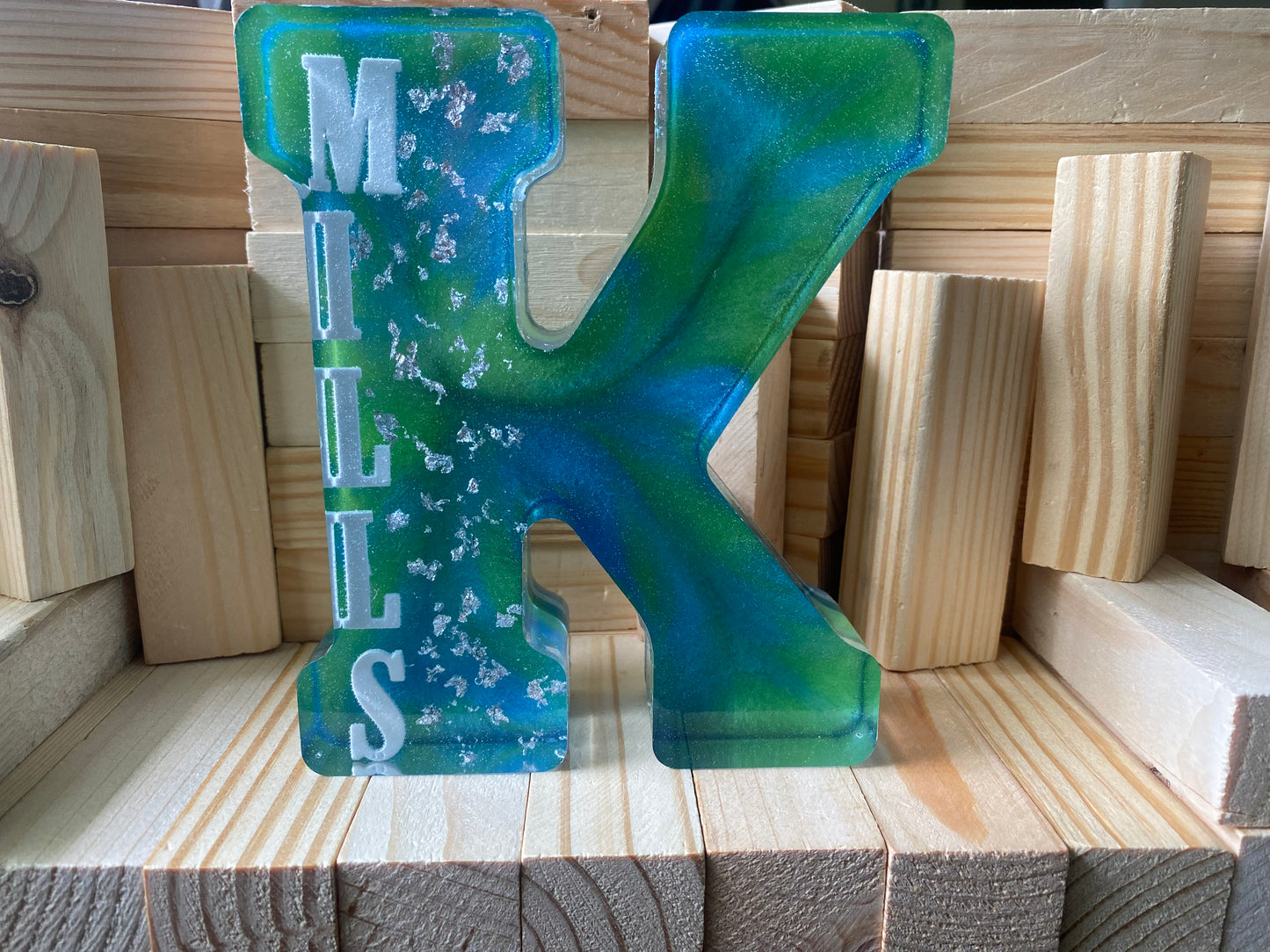 Alphabet Resin Letters